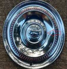 1953 Corvette Hubcap